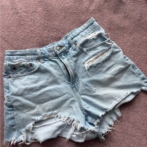 American Eagle Outfitters Ripped Jean Shorts